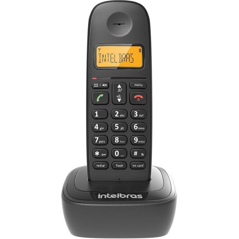 Telefone sem fio com identificador de chamadas, pr