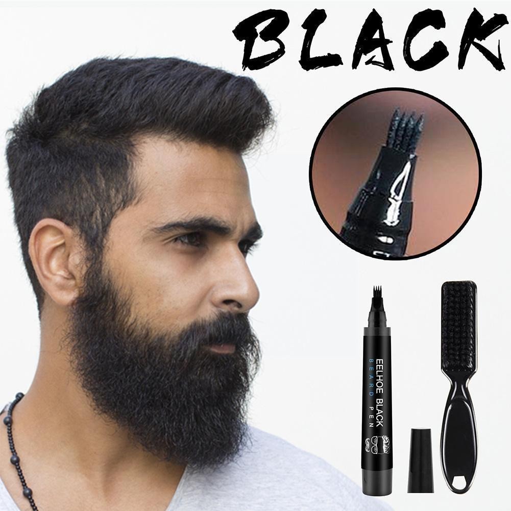 Caneta Preenchedor de Barba Falhas e de sombrancelhas + Escovinha Exclusivo Beard Pen pronto entrega