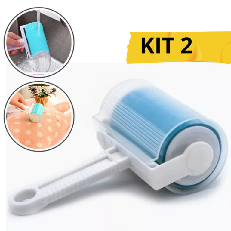 Tira Pelo Roupa Lavável Reutilizável com Capa Pr