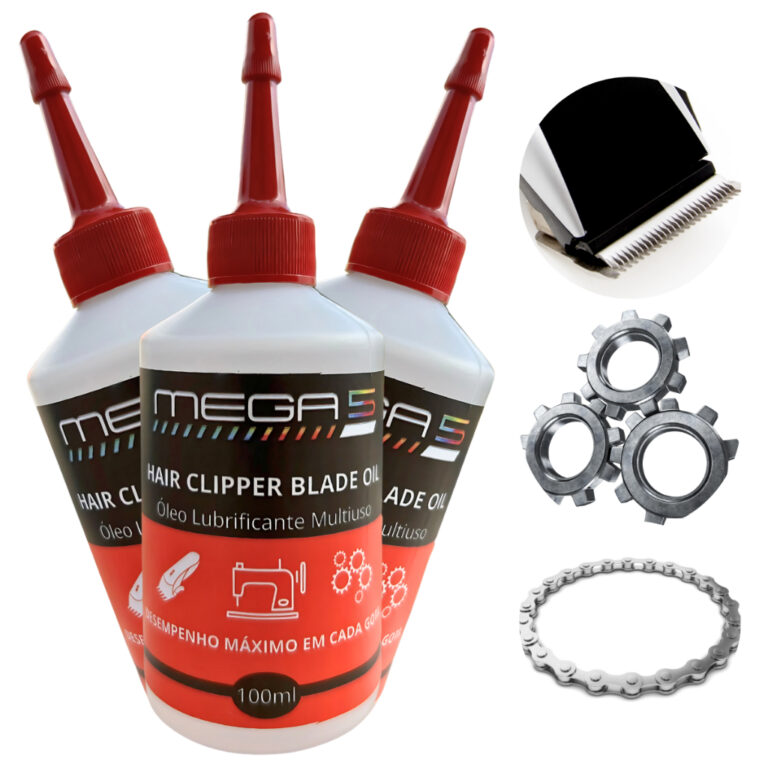 3 x Óleo Lubrificante Para Lâminas De Máquinas 