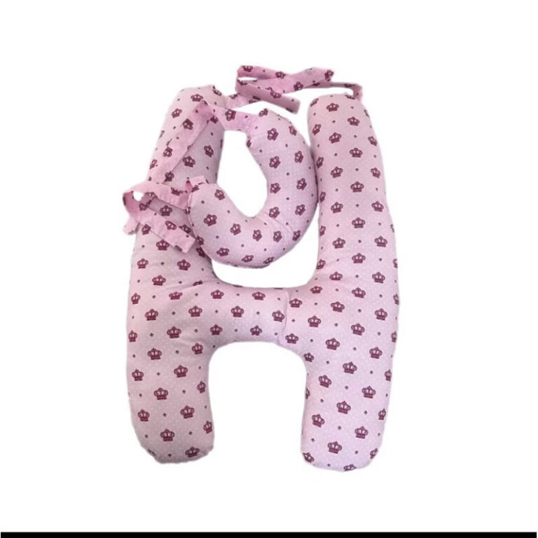 Almofada Em Forma H Adulto E Infantil Com Apoio Pa