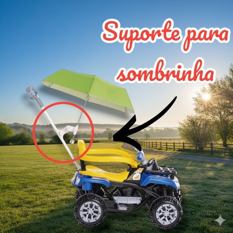 Suporte De Sombrinha Para fouks diipi cross capota Calesita