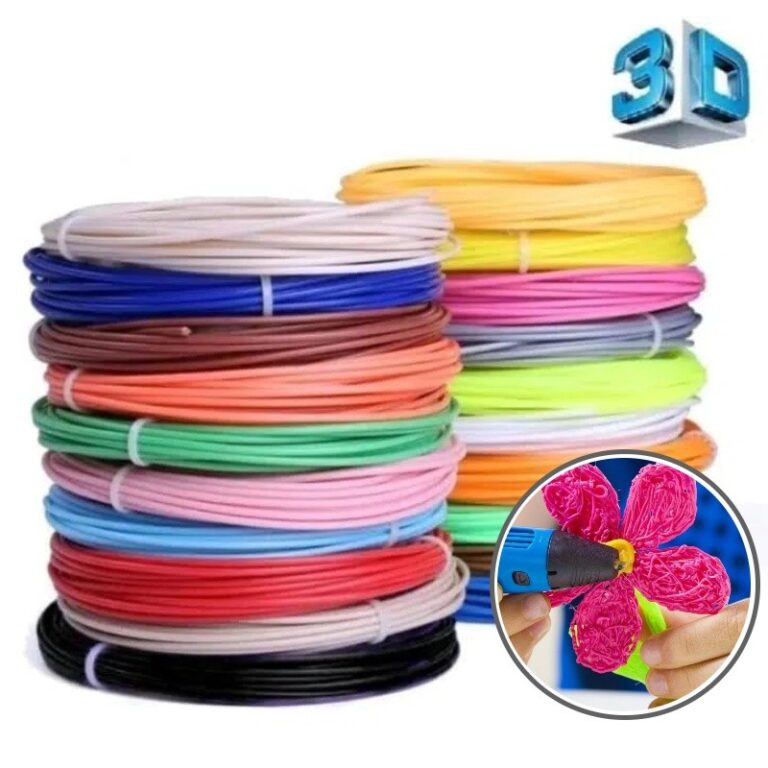 Refil filamento impressora caneta 3d,Kit 10/20 Cor