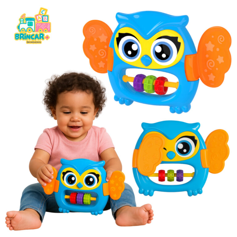 Brinquedo Educativo Corujinha Esconde Esconde Did�