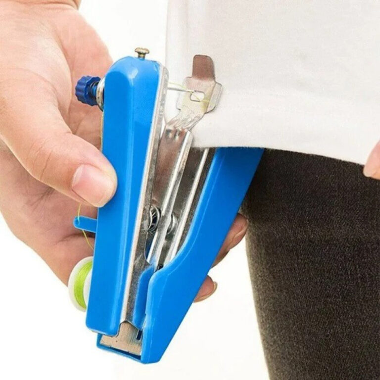 Mini Máquina De Costura Manual Portátil De Mão