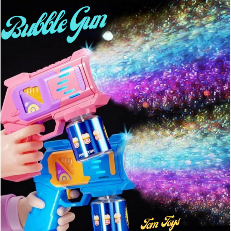 Lança bolha bazuca BUBBLE GUN bolha de sabão aut