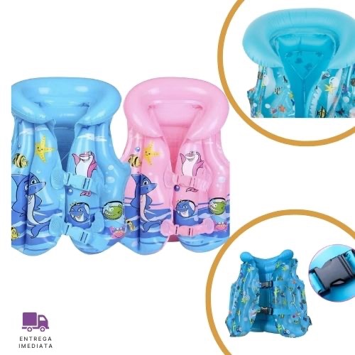 Boia Infantil Colete Crianca Brinquedo Piscina Inf
