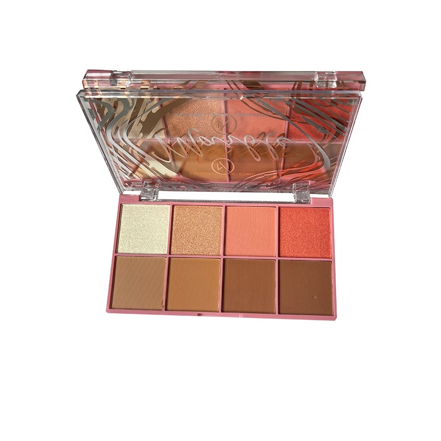 Paleta De Contorno Blush Iluminador Marble Mylife