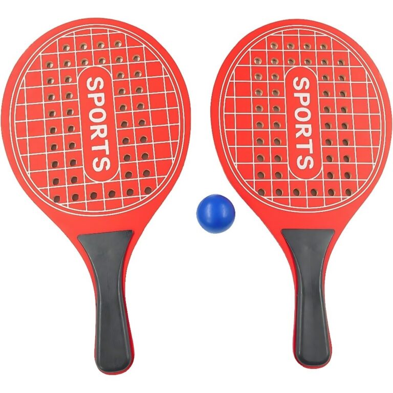 2 Raquete Beach Tennis Frescobol De Praia Com Bola