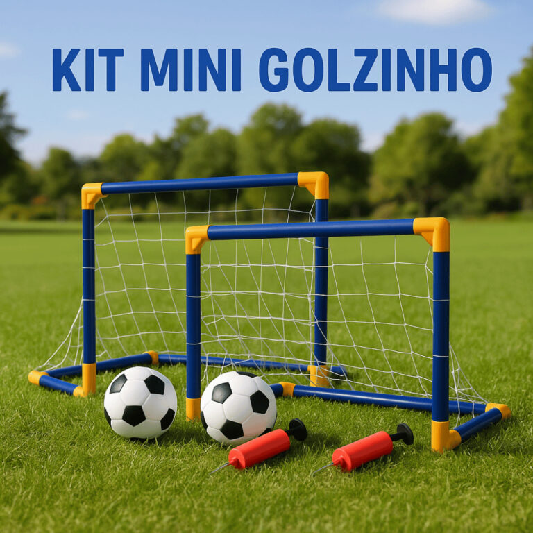 Kit Trave Golzinho Futebol Infantil  2 Traves + 2 
