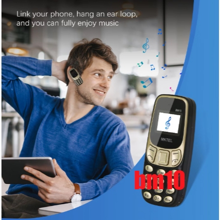 BM10 Novo Telefone GSM Celular Original Cassete Du