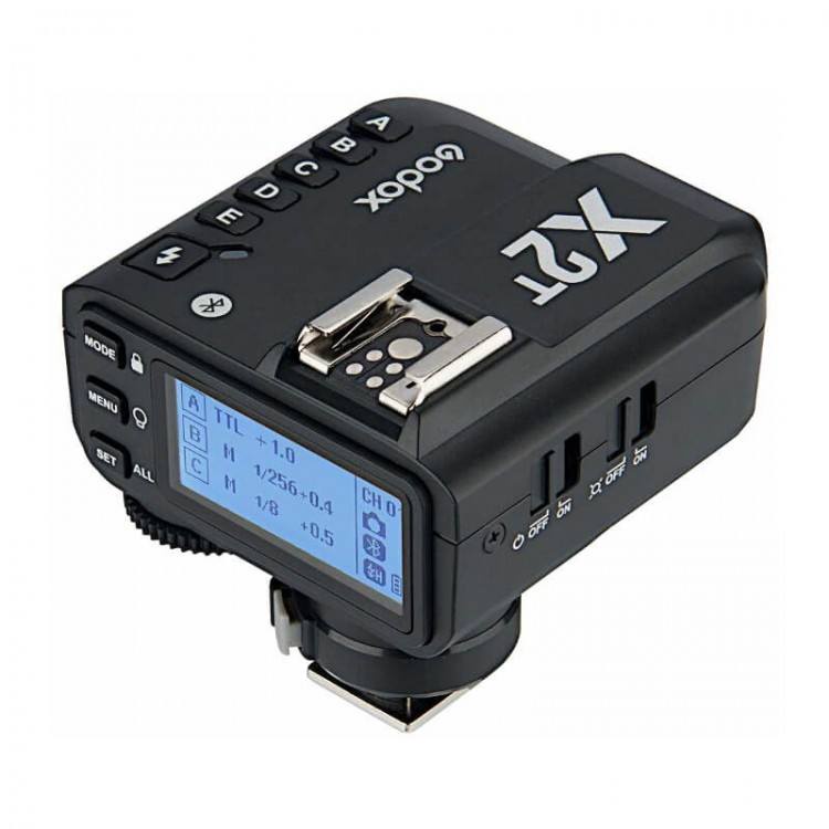 Transmissor Godox X2T Canon para controle e comfig
