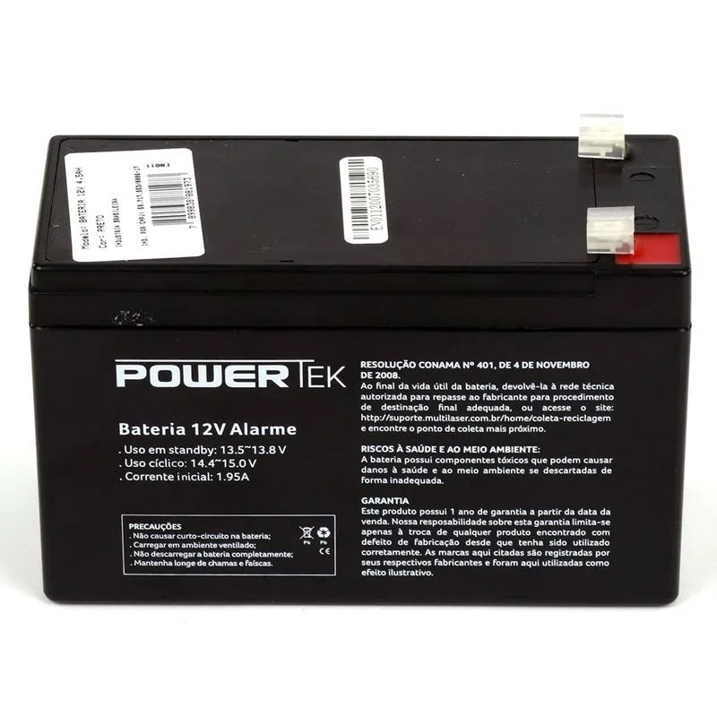 Bateria 12v 7ah No Break Apc Sms Ts Shara Nobreak