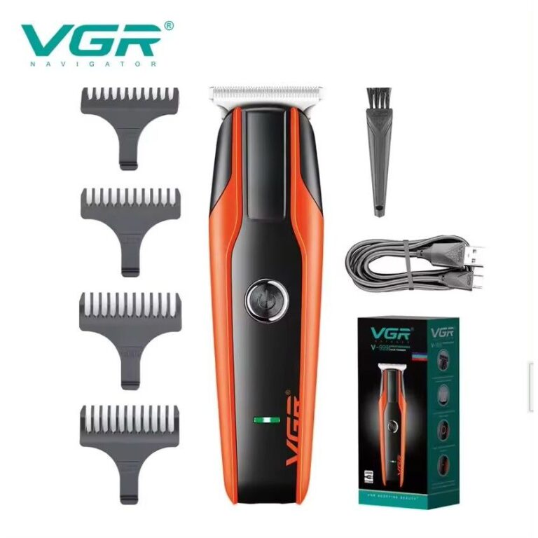 Maquininha de Cortar Cabelo e Barba Barbeador VGR 