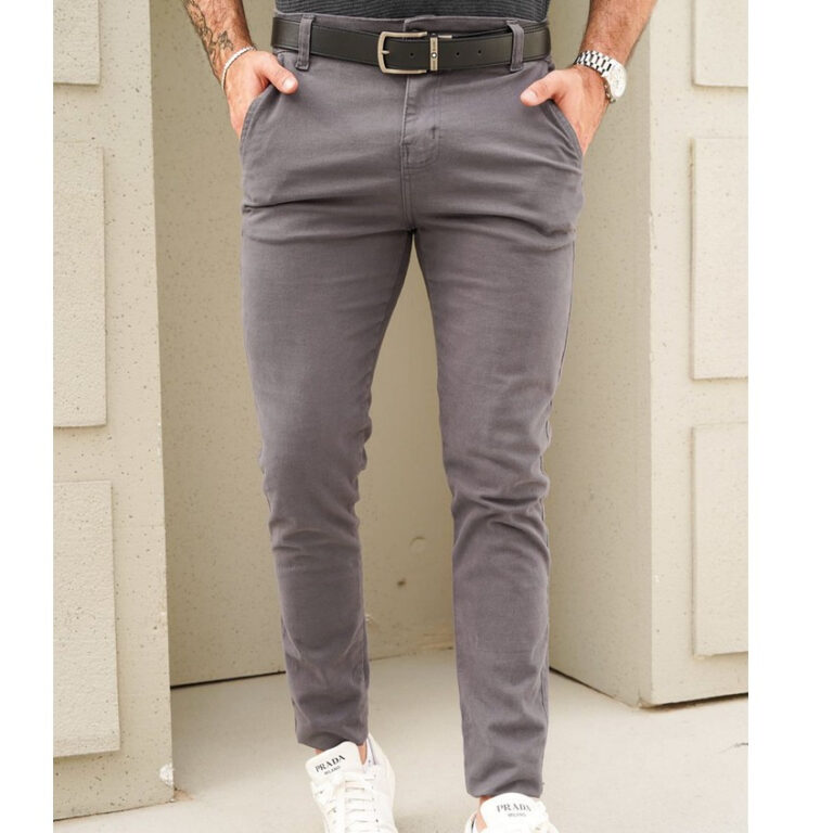 Calça SARJA Masculina Slim Casual Tradicional FIT