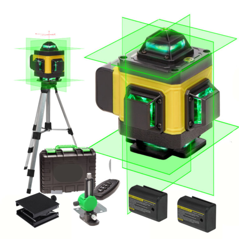 Nível Laser Recarregável 16 Linhas Verde Profiss