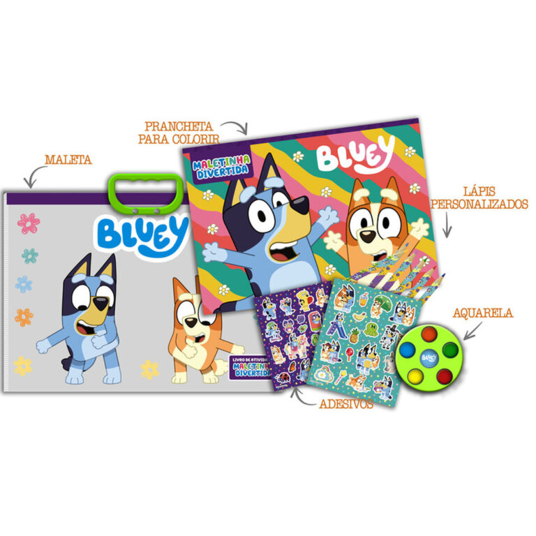 Bluey Maletinha Divertida