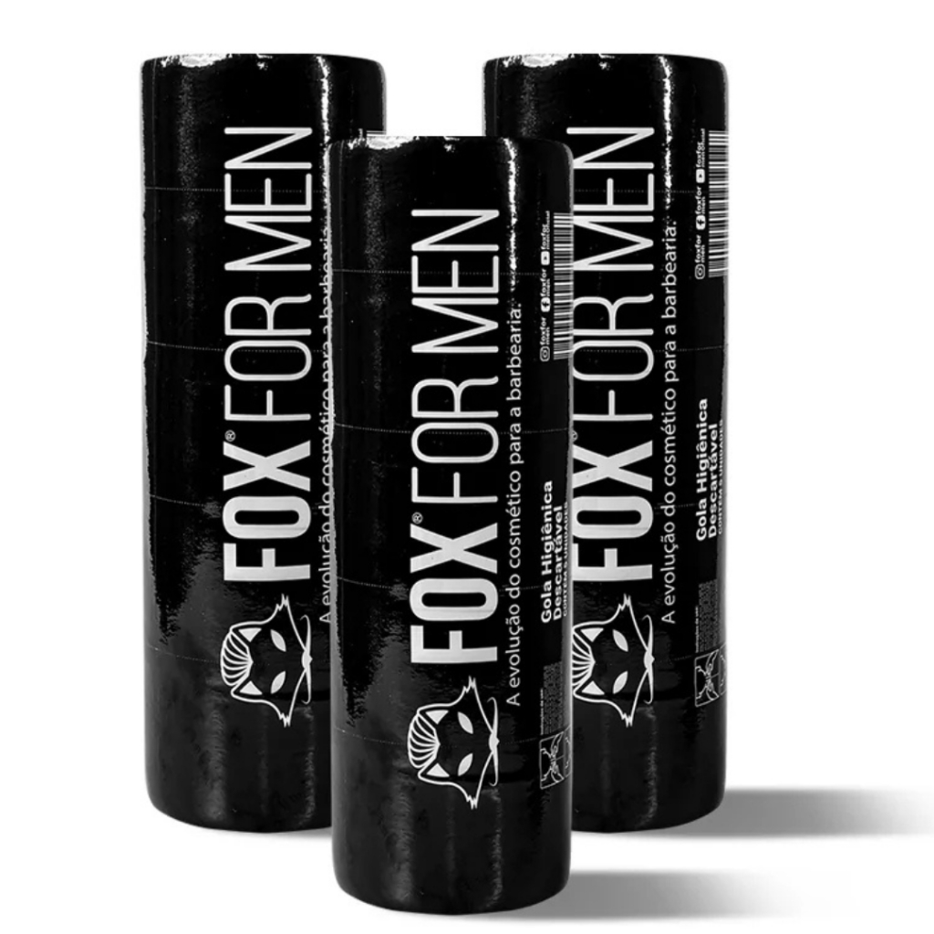 Kit Gola Higienica 15 Rolos C/ 100 Unidades Fox For Men Atacado