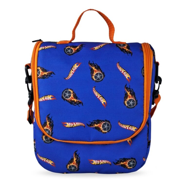 Lancheira Térmica Infantil Escolar HotWheels Lara