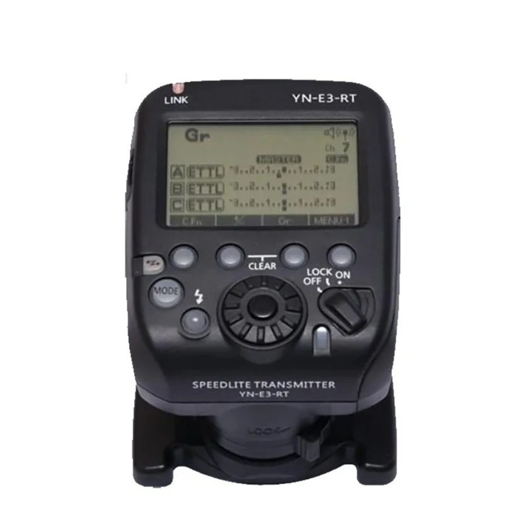 Radio Flash Transmissor Yongnuo YN-E3-RT Wireless P/ Canon