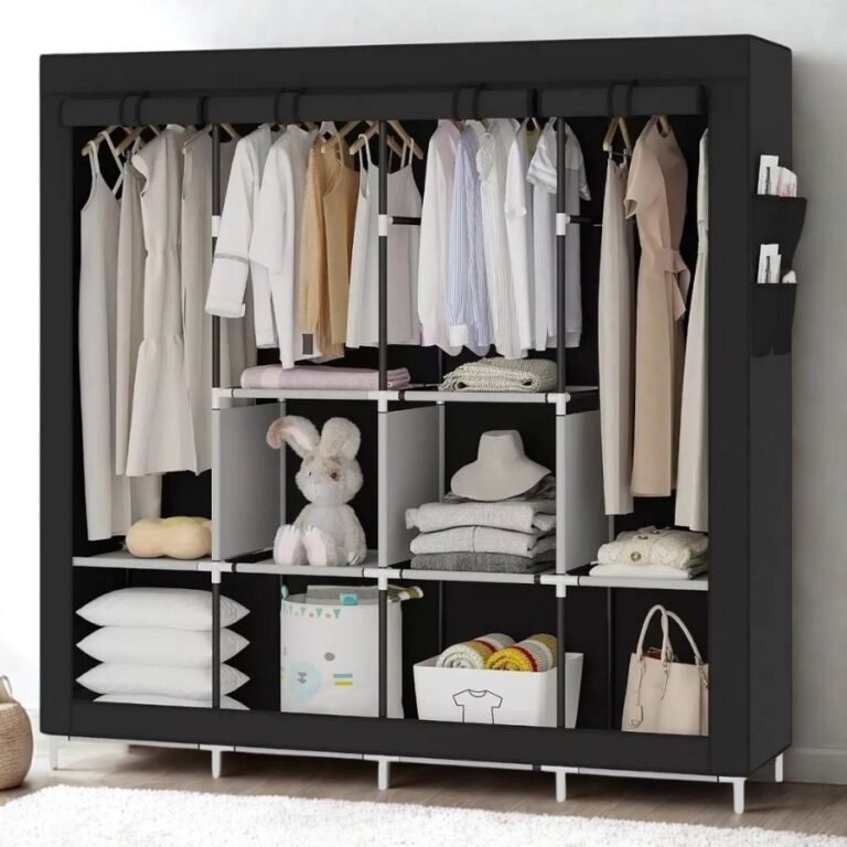 Guarda roupa dobrável organizador de roupas port�