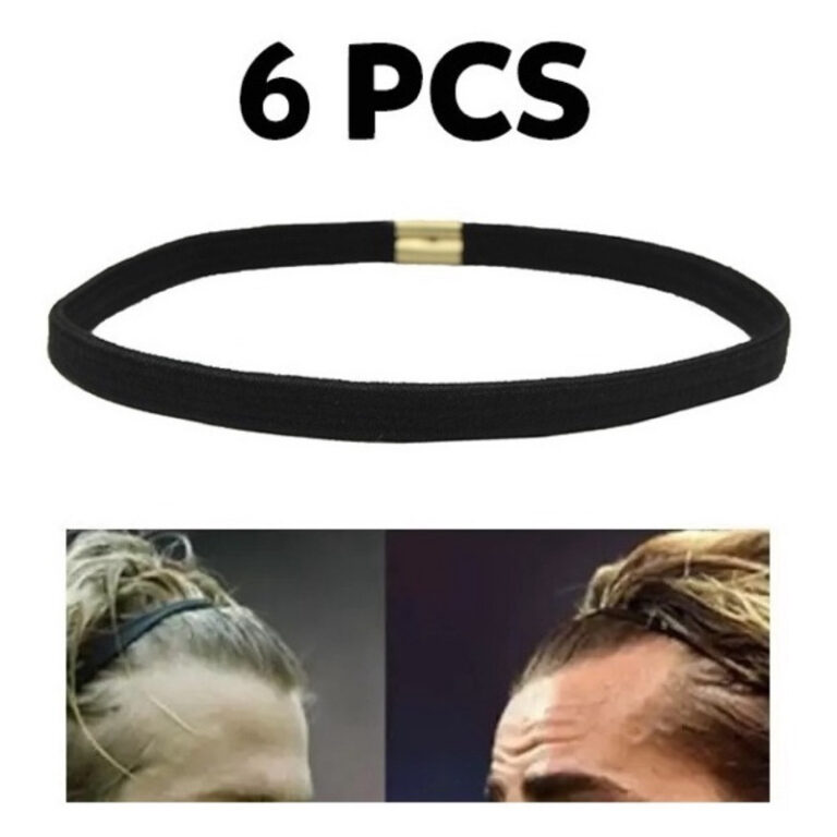 6 Elástico Faixa Cabelo Headband Tiara Masculina