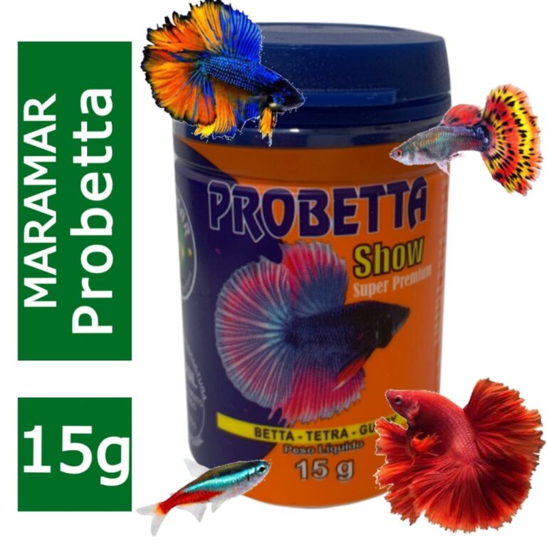 Ração Para Peixes Betta Probetta Show 15g Para P