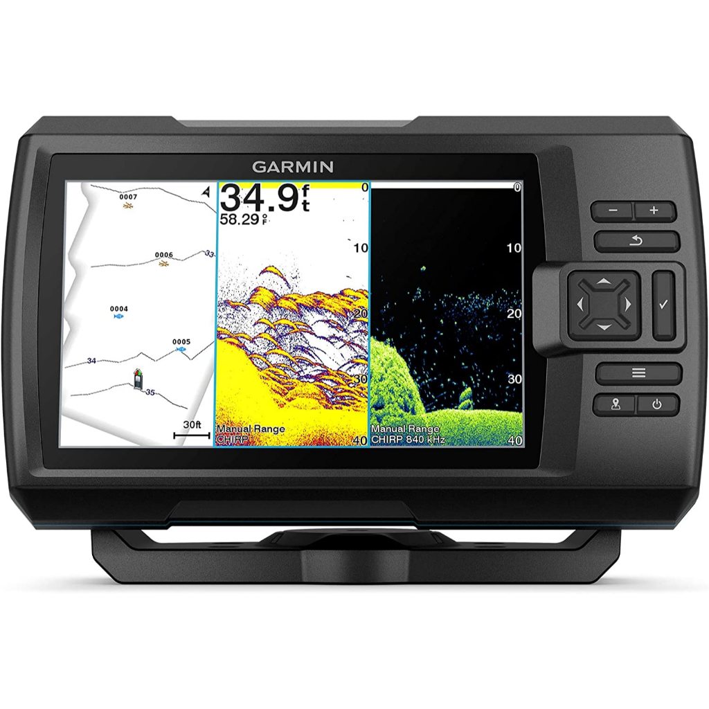 Sonar GPS Garmin Striker Vivid 7CV 7 + Transdutor GT20-TM