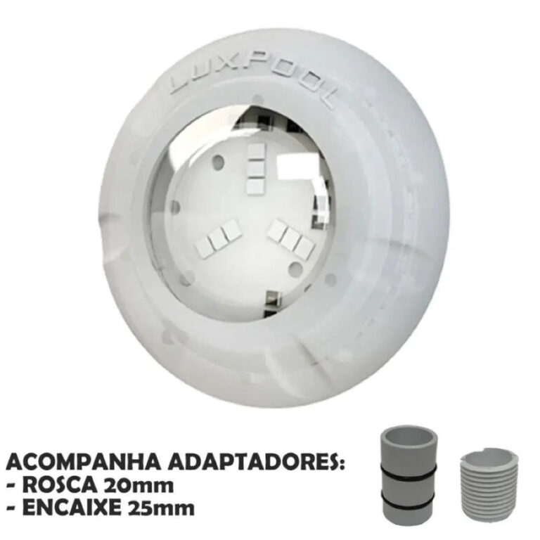 Refletor LED RGB 6W Luxpool LXP Iluminação Pisci