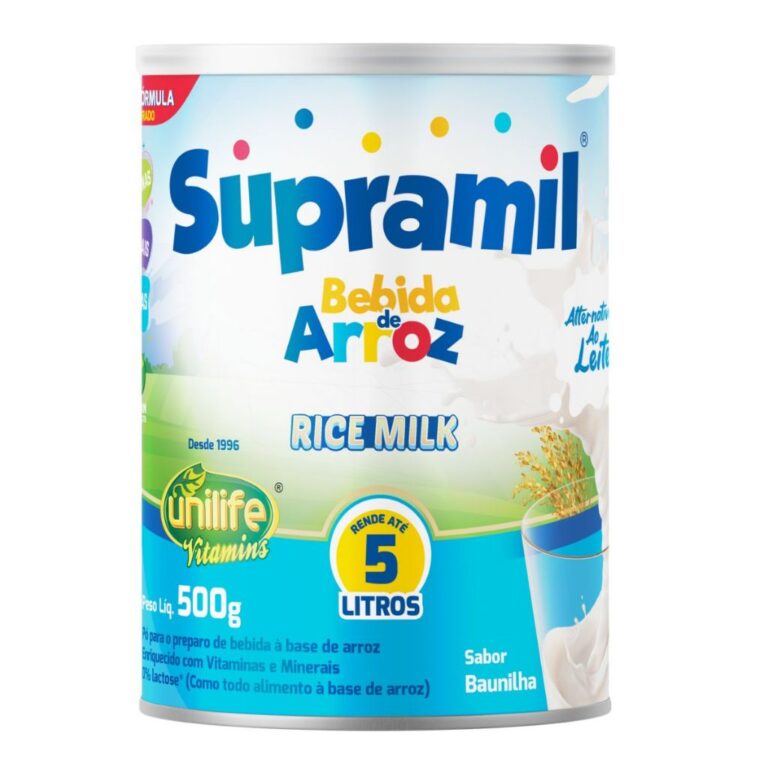 Bebida de Arroz Rice Milk Kids Supramil Baunilha 5