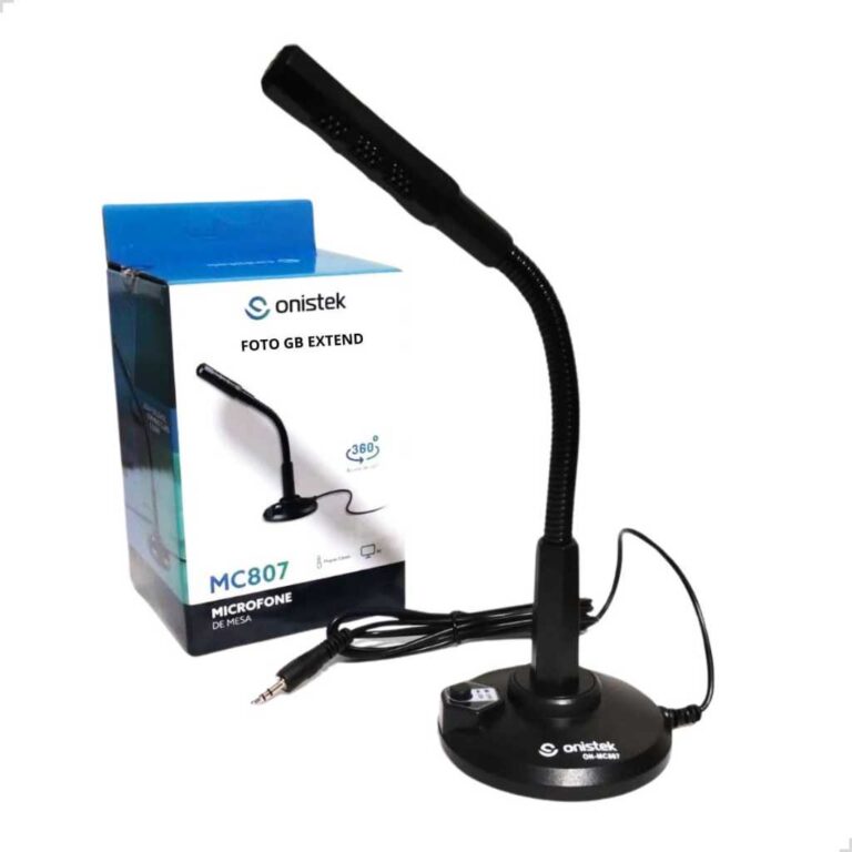 Microfone de Mesa 360° Onistek MC807