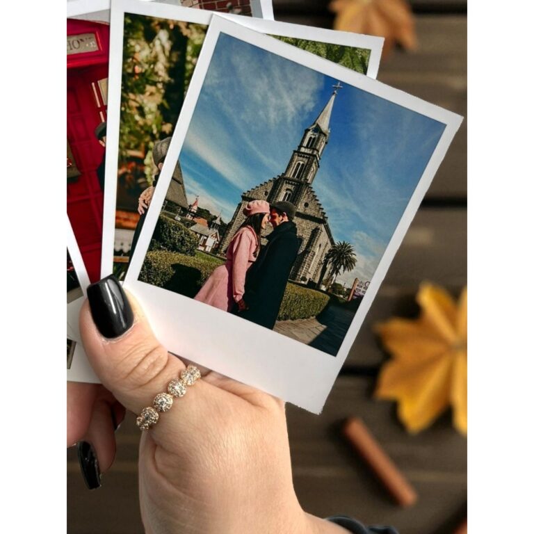 48 Mini Fotos Polaroid 7×10 (Não desbota)