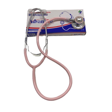 Estetoscópio Duplo Adulto Rosa – Advantive