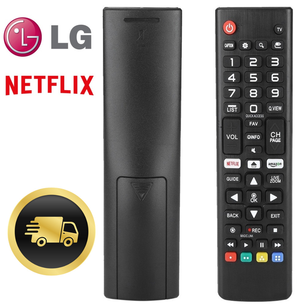 Controle lg Tv Smart 4k . Uj6300 Uk6510 E Lk 8035 Netflix Amazon – Nfe tdd compativel