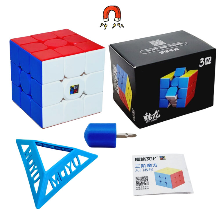 Cubo mágico magnético 3x3x3 moyu meilong 3M.