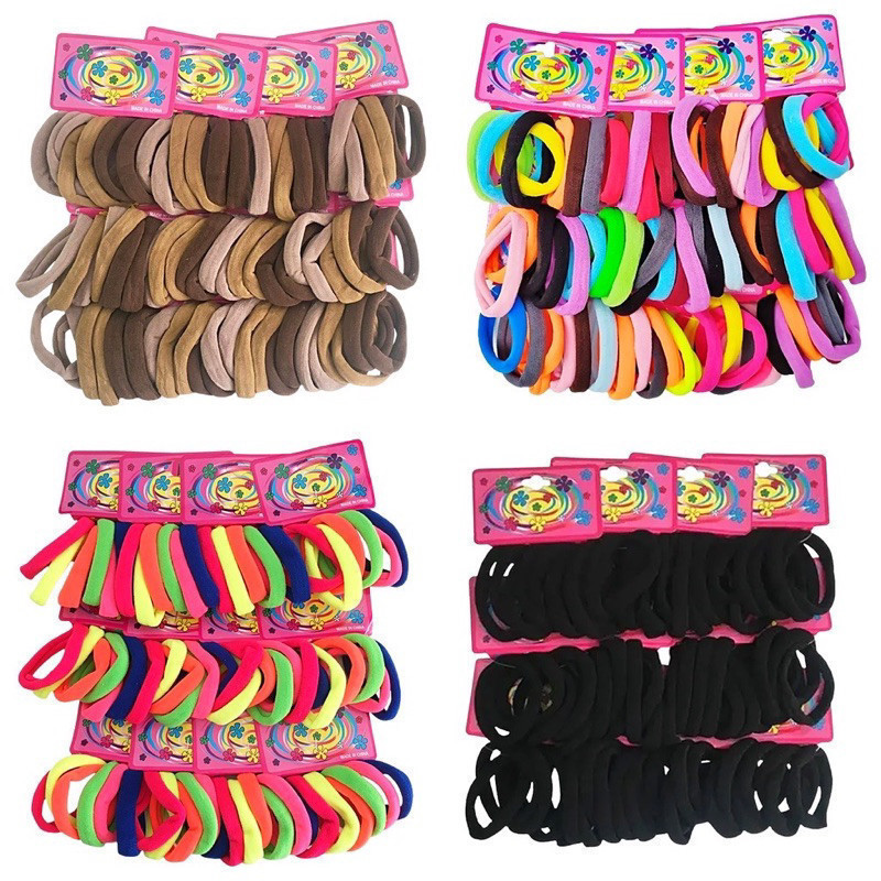 KIT 36 Unidades Elastico De Cabelo Xuxinha Rabico Para Cabelo/Feminino/Infantil – WL