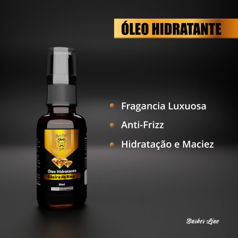 Óleo Para Barba Macia Perfumada Hidratação Chei