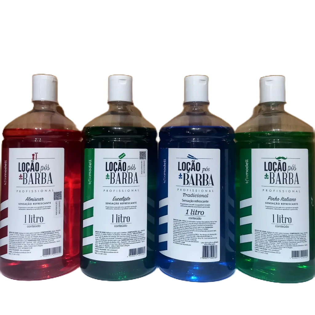 Loção Pós-barba – 1L – Profissional – Fixmodell