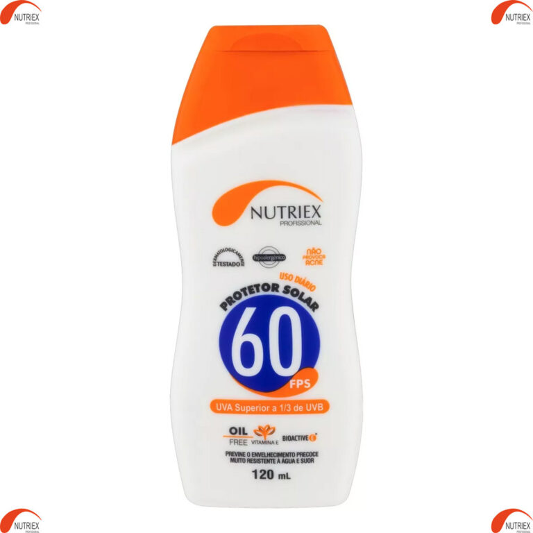 Protetor Solar Fator 60 FPS Profissional 120 ML Nu