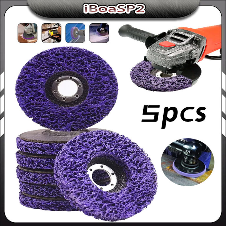 5 Disco De Limpeza Flap Polidor Removedor Verniz T