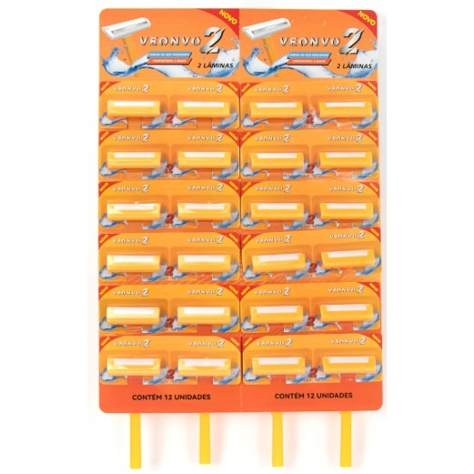 Barbeador Descartável com 2 Lâminas Veonvo VN002