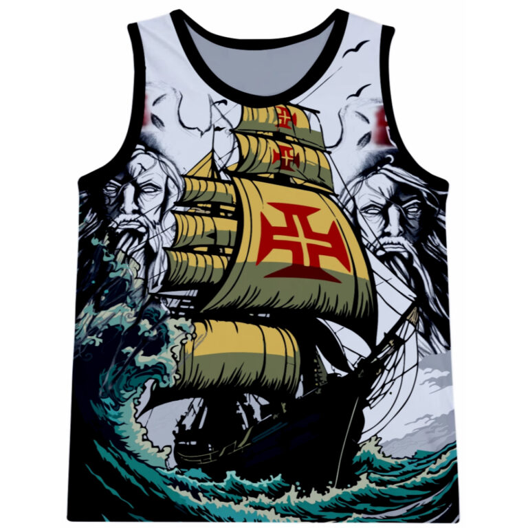 Camiseta Sem manga Abadá Poliéster – Cruz 