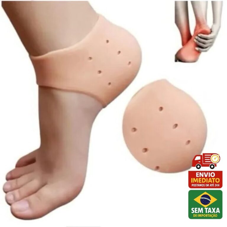 Kit Até 5 Pares De Protetor para Calcanhar contra