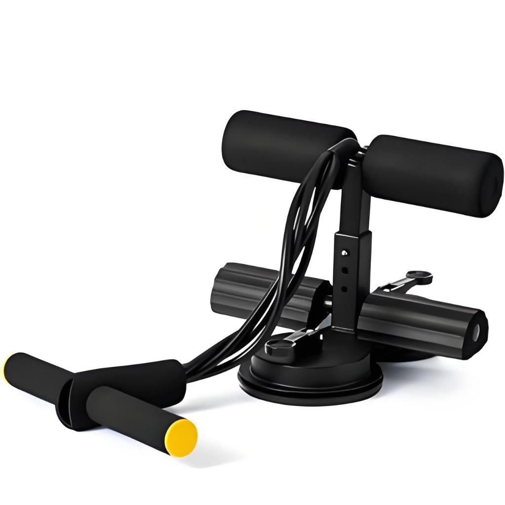 Auxiliar de Abdominais com Base de Sucção – Equipamento Fixo para Treino de Fitness, Fortalece o Cor