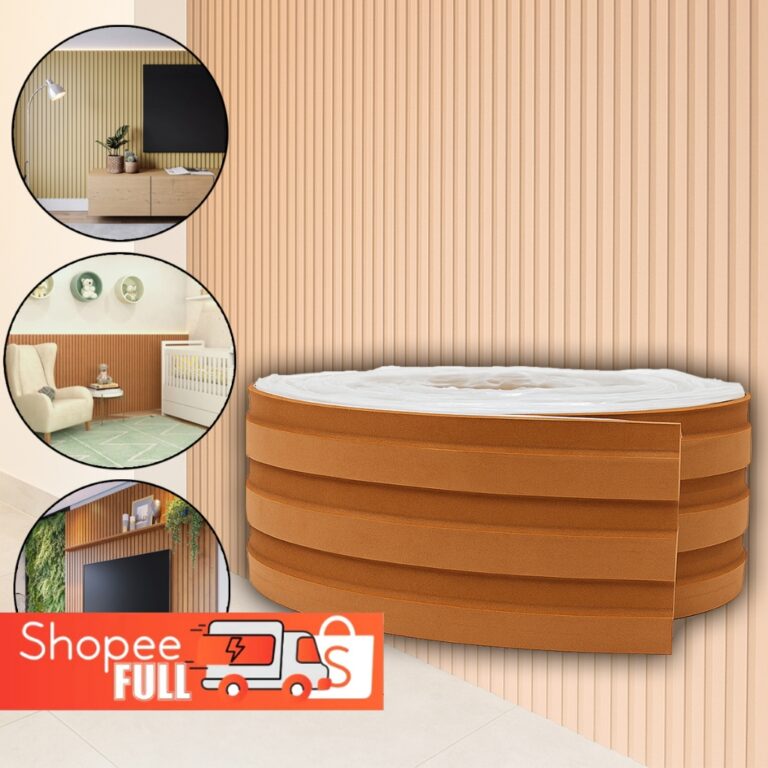 Revestimento Ripado Autocolante de EVA Flexivel Ro