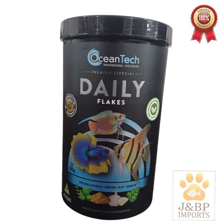 Ração Em Flocos Daily Flakes Ocean Tech/Dia a Di