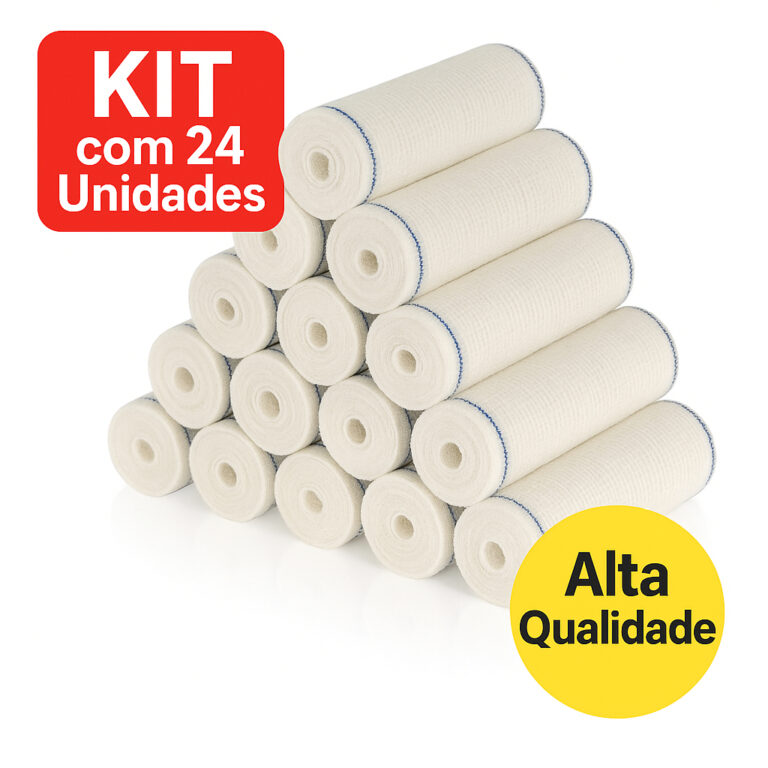 24 Ataduras Hospitalares   Alta Qualidade para Cur