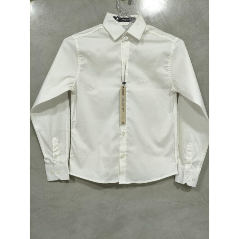 Camisa Social Branca Para Meninos Tamanhos 4 6 8 1