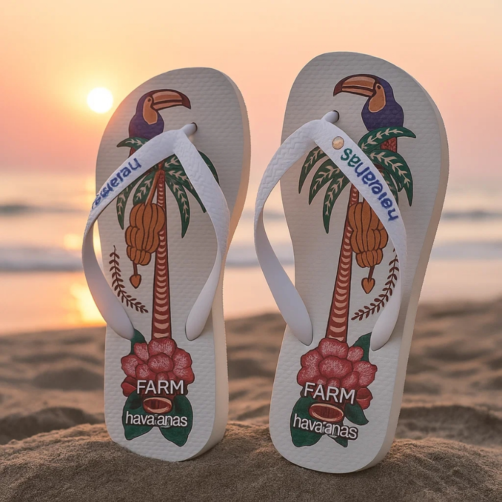 Chinelo Feminino Estampado Exclusivo Leve, Confortável e Antiderrapante 33 ao 40