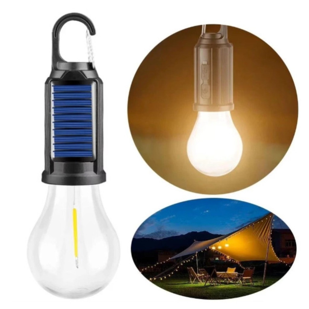 Lâmpada LED Movida A Energia Solar LOMBARD , Lanterna De Iluminação Portátil De 4 Modos , Convenient